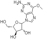 Nelarabine molecular structure (CAS 121032-29-9)