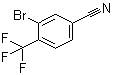 structure of CAS# 1212021-55-0, 3-Bromo-4-(trifluoromethyl)benzonitrile