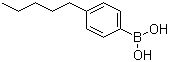 structure of CAS# 121219-12-3, 4-Pentylbenzeneboronic acid;4-Amylbenzeneboronic acid