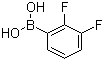 structure of CAS# 121219-16-7, 2,3-Difluorophenylboronic acid;2,3-Difluorobenzeneboronic acid