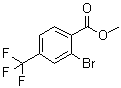 structure of CAS# 1214334-90-3, 2-Bromo-4-(trifluoromethyl)benzoic acid methyl ester;2-Bromo-4-trifluoromethylbenzoic acid methyl ester