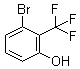 结构式 CAS# 1214352-26-7, 3-溴-2-(三氟甲基)苯酚