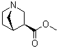 structure of CAS# 121564-88-3, exo-1-Azabicyclo[2.2.1]heptane-3-carboxylic acid methyl ester