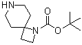 structure of CAS# 1216936-29-6, tert-Butyl 1,7-diazaspiro[3.5]nonane-1-carboxylate;1,7-Diazaspiro[3.5]nonane-1-carboxylic acid 1,1-dimethylethyl ester