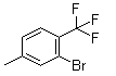 structure of CAS# 121793-12-2, 2-Bromo-4-methylbenzotrifluoride;2-Bromo-4-methyl-1-(trifluoromethyl)benzene