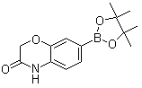 structure of CAS# 1219130-57-0, 3(4H)-Oxo-2H-benzo[b][1,4]oxazin-7-boronic acid pinacol ester;7-(4,4,5,5-Tetramethyl-1,3,2-dioxaborolan-2-yl)-2H-benzo[b][1,4]oxazin-3(4H)-one