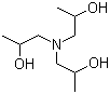 Triisopropanolamine molecular structure (CAS 122-20-3)