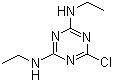 Simazine molecular structure (CAS 122-34-9)