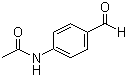 结构式 CAS# 122-85-0, 对乙酰氨基苯甲醛