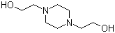 N,N'-Bis(2-hydroxyethyl)piperazine molecular structure (CAS 122-96-3)