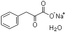 结构式 CAS# 122049-54-1, 苯基丙酮酸钠单水合物