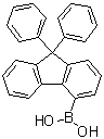 结构式 CAS# 1224976-40-2, (9,9-二苯基-9H-芴-4-基)硼酸