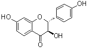 structure of CAS# 1226-22-8, (2R-trans)-3,4',7-Trihydroxyflavanone;Garbanzol