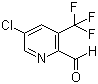 结构式 CAS# 1227605-33-5, 5-氯-3-(三氟甲基)吡啶-2-甲醛