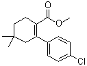 structure of CAS# 1228780-49-1, Methyl 2-(4-chlorophenyl)-4,4-dimethylcyclohex-1-ene-1-carboxylate