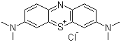 structure of CAS# 122965-43-9, Methylene Blue;3,7-Bis(dimethylamino)phenothiazin-5-ium chloride