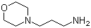 N-(3-氨丙基)吗啉分子结构 (CAS 123-00-2)