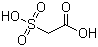 结构式 CAS# 123-43-3, 2-磺酸基乙酸
