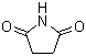 structure of CAS# 123-56-8, Succinimide;Succinic imide; Succinic acid imide; Butanimide; 2,5-Dioxopyrrolidine; 2,5-Diketopyrrolidine; 2,5-Pyrrolidinedione