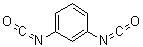 structure of CAS# 123-61-5, 1,3-Phenylene diisocyanate;1,3-Diisocyanatobenzene; Benzene 1,3-diisocyanate; NSC 511721; Nacconate 400; m-Phenylene diisocyanate; m-Phenylene isocyanate