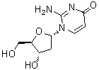 结构式 CAS# 123075-23-0, 2'-脱氧异胞苷