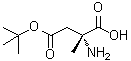 structure of CAS# 1231709-25-3, 2-Methyl-D-aspartic acid 4-(1,1-dimethylethyl) ester