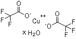 structure of CAS# 123333-88-0, Copper(II) trifluoroacetate hydrate;2,2,2-Trifluoroacetic acid copper(2+) salt hydrate