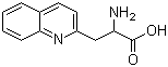 structure of CAS# 123761-12-6, 3-(2-Quinolyl)-DL-alanine;2-Amino-3-(quinolin-2-yl)propionic acid