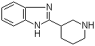 CAS # 123771-23-3, 2-(3-Piperidinyl)-1H-benzimidazole