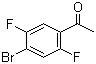 结构式 CAS# 123942-11-0, 4'-溴-2',5'-二氟苯乙酮