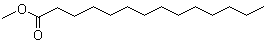 structure of CAS# 124-10-7, Tetradecanoic acid methyl ester;Emery 2214; Metholeneat 2495; Methyl myristate; Methyl n-tetradecanoate; Methyl tetradecanoate; NSC 5029; Pastel M 14; Pastell M 14; Uniphat A50