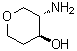 structure of CAS# 1240390-32-2, (3S,4S)-3-Aminotetrahydro-2H-pyran-4-ol;2-Amino-1,5-anhydro-2,4-dideoxy-L-threo-pentitol