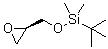 structure of CAS# 124150-87-4, (R)-tert-Butyldimethyl(oxiranylmethoxy)silane;(R)-tert-Butyldimethyl(oxiran-2-ylmethoxy)silane