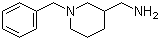 structure of CAS# 124257-62-1, (1-Benzylpiperidin-3-yl)methanamine;1-(Phenylmethyl)-3-piperidinemethanamine; 3-(Aminomethyl)-1-benzylpiperidine