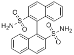structure of CAS# 1245748-66-6, (R)-1,1'-binaphthyl-2,2'-disulfonamide;1-(2-sulfamoylnaphthalen-1-yl)naphthalene-2-sulfonamide