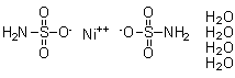 structure of CAS# 124594-15-6, Nickel sulfamate tetrahydrate