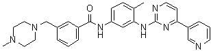 3-[(4-Methyl-1-piperazinyl)methyl]-N-[4-methyl-3-[[4-(3-pyridinyl)-2-pyrimidinyl]amino]phenyl]benzamide molecular structure (CAS 1246819-59-9)