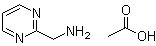2-嘧啶甲胺乙酸盐分子结构 (CAS 1246834-64-9)