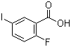structure of CAS# 124700-41-0, 2-Fluoro-5-iodobenzoic acid