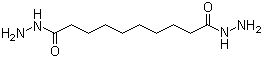 Decanedihydrazide molecular structure (CAS 125-83-7)