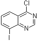 structure of CAS# 125096-73-3, 4-Chloro-8-iodoquinazoline