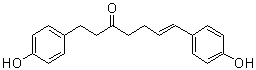 structure of CAS# 1251830-57-5, (6E)-1,7-Bis(4-hydroxyphenyl)-6-hepten-3-one