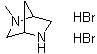structure of CAS# 125224-62-6, (1S,4S)-2-Methyl-2,5-diazabicyclo[2.2.1]heptane dihydrobromide