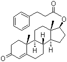 Testosterone phenylpropionate molecular structure (CAS 1255-49-8)