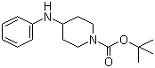 1-N-Boc-4-(Phenylamino)piperidine molecular structure (CAS 125541-22-2)