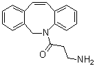结构式 CAS# 1255942-06-3, 3-氨基-1-(11,12-二去氢二苯并[b,f]氮杂环辛烷-5(6H)-基)丙烷-1-酮