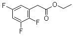 结构式 CAS# 1256479-84-1, 2,3,5-三氟苯乙酸乙酯
