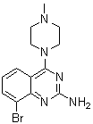 structure of CAS# 1258630-98-6, 8-Bromo-4-(4-methylpiperazin-1-yl)quinazolin-2-amine