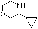 structure of CAS# 1260667-05-7, 3-Cyclopropylmorpholine
