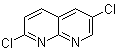 structure of CAS# 1260898-43-8, 2,6-Dichloro-1,8-naphthyridine